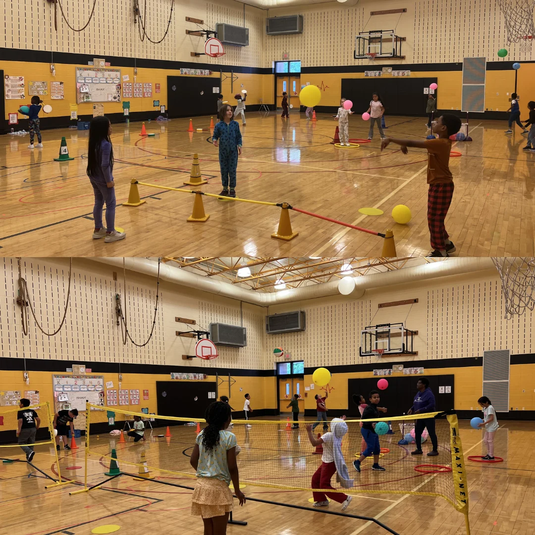 Serving Up Skills at Cannon Road ES for National PE and Sport Week
