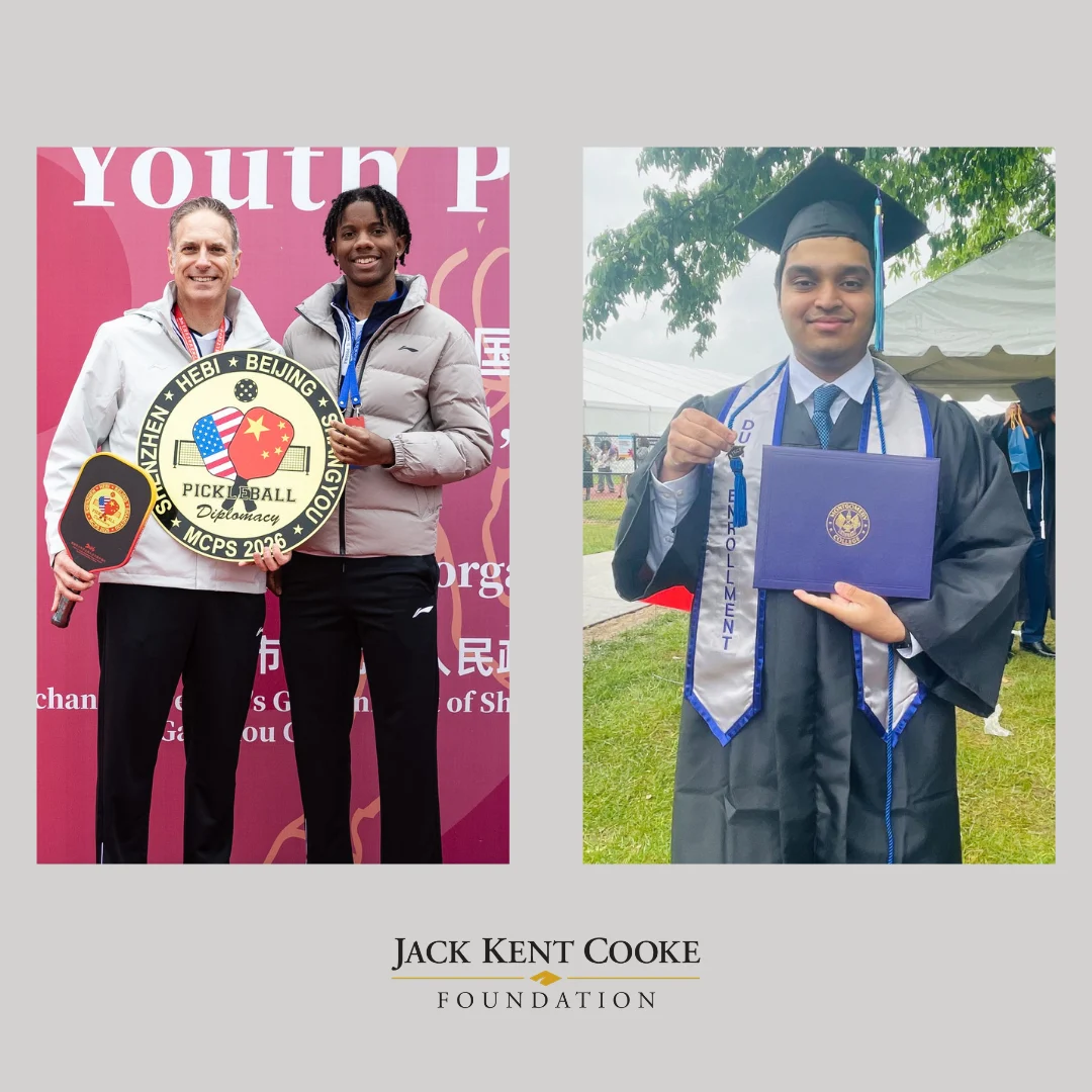 Two MCPS Students Earn 2026 Cooke College Scholarship