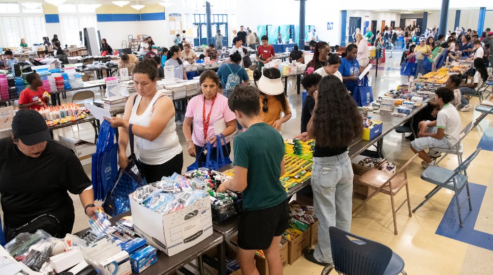 Drive for Supplies Helps Students Start the Year Ready