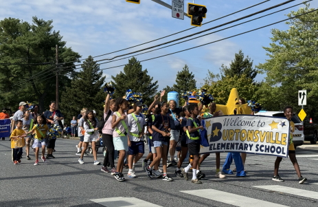 MCPS Students Bring School Spirit to Burtonsville Day Parade