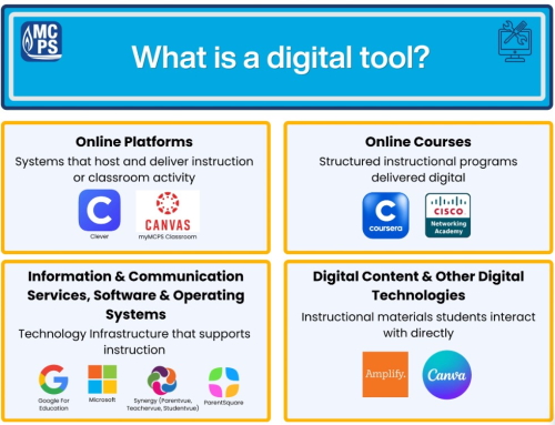 New Webpage Makes It Easy to Find Approved MCPS Digital Tools